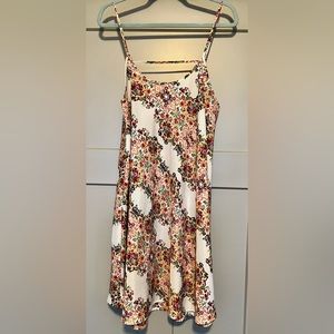Free People Floral Sleeveless Dress L